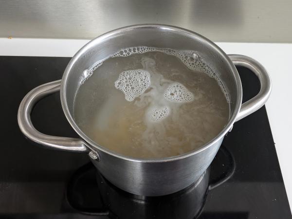 Паста с оливковым соусом: дешево, вкусно и просто в приготовлении! - Подготовка этап 4